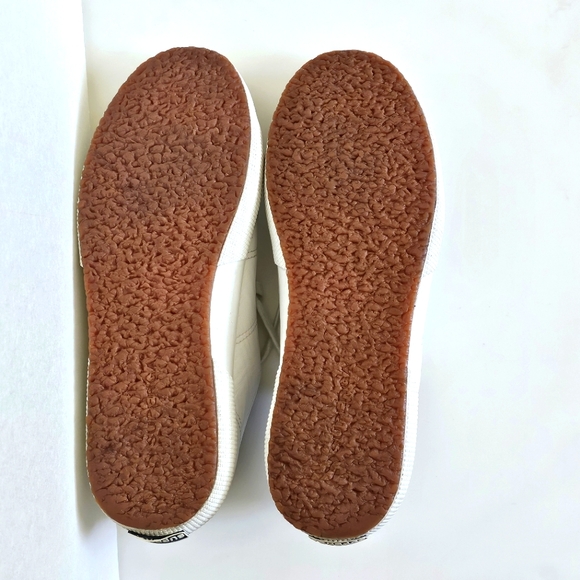 Superga white leather sneakers. Unisex. - Picture 4 of 6